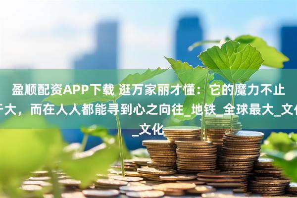 盈顺配资APP下载 逛万家丽才懂：它的魔力不止于大，而在人人都能寻到心之向往_地铁_全球最大_文化